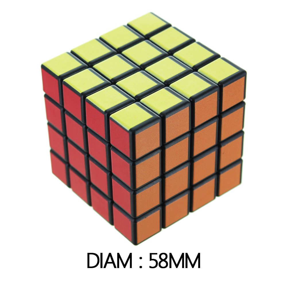 Rubik Round Metal Herb Grinder